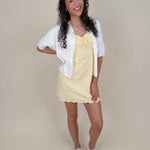 In The Details Mini Dress - PAPER DOLL