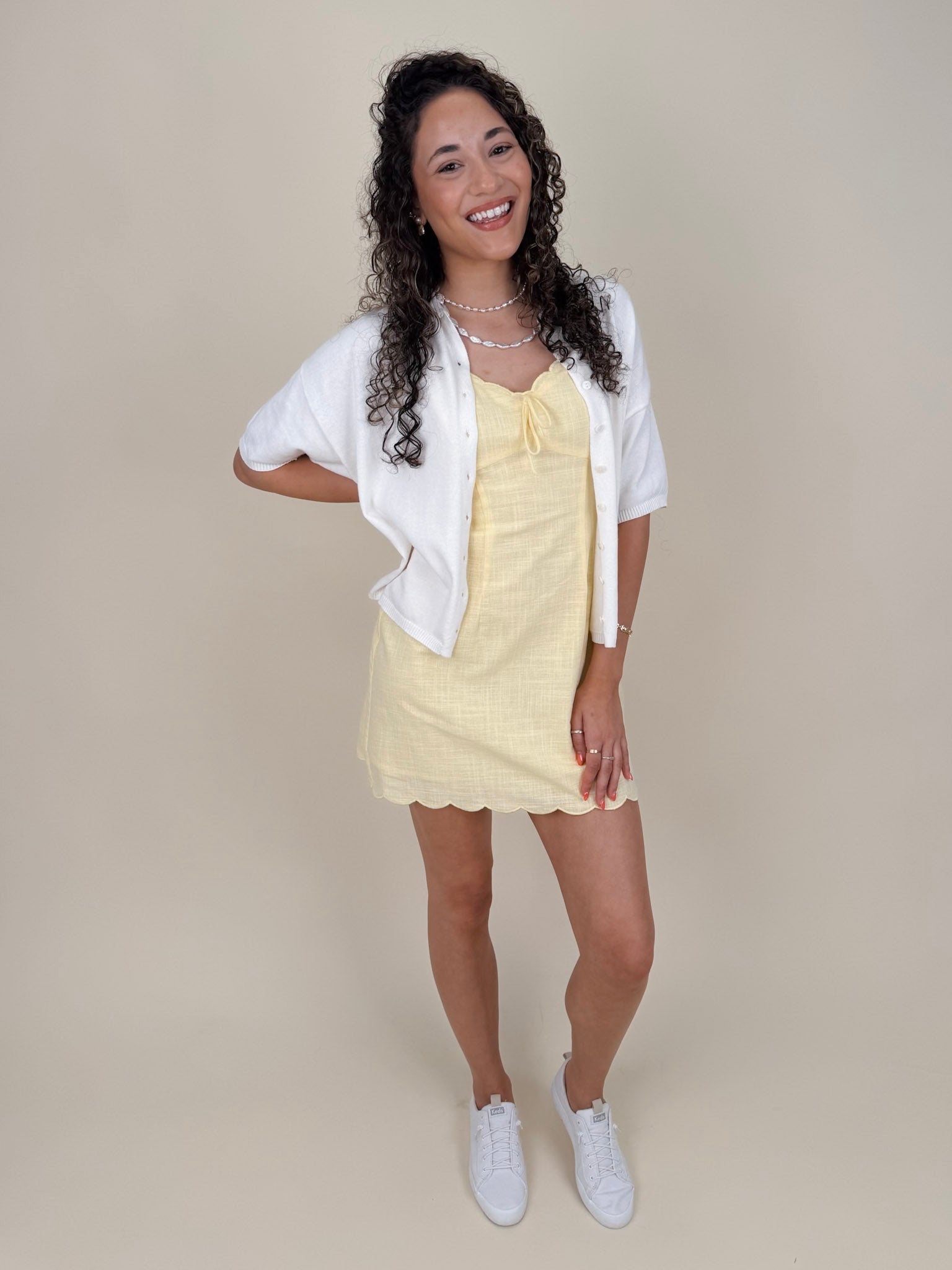 In The Details Mini Dress - PAPER DOLL