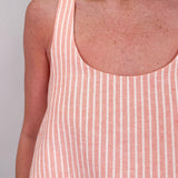 Spring Fever Striped Mini Dress - PAPER DOLL