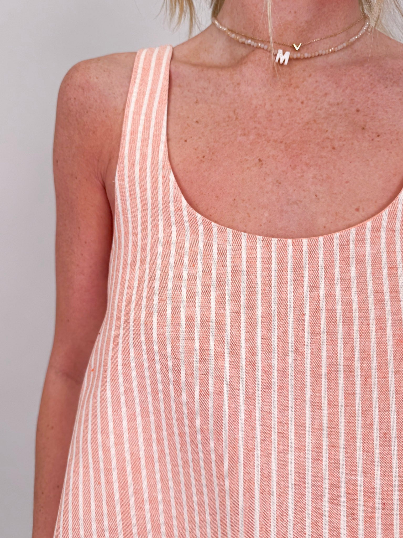 Spring Fever Striped Mini Dress - PAPER DOLL