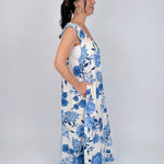Not A Day Late Floral Maxi Dress - PAPER DOLL