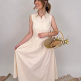 The Beatrice Elevated Midi Dress - PAPER DOLL