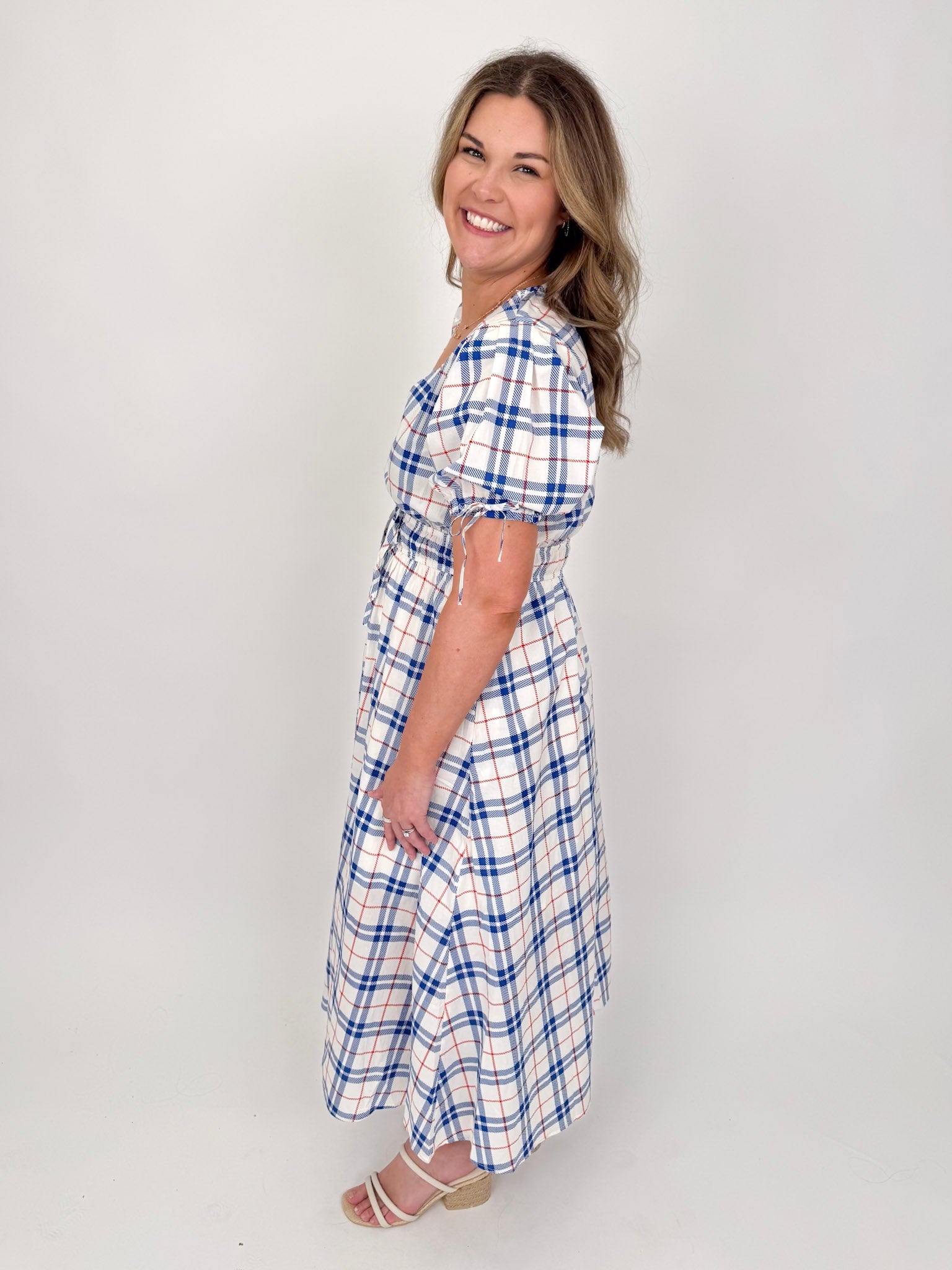 Cathy Midi Dress - PAPER DOLL