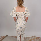 Sunlit Garden Midi Dress - PAPER DOLL