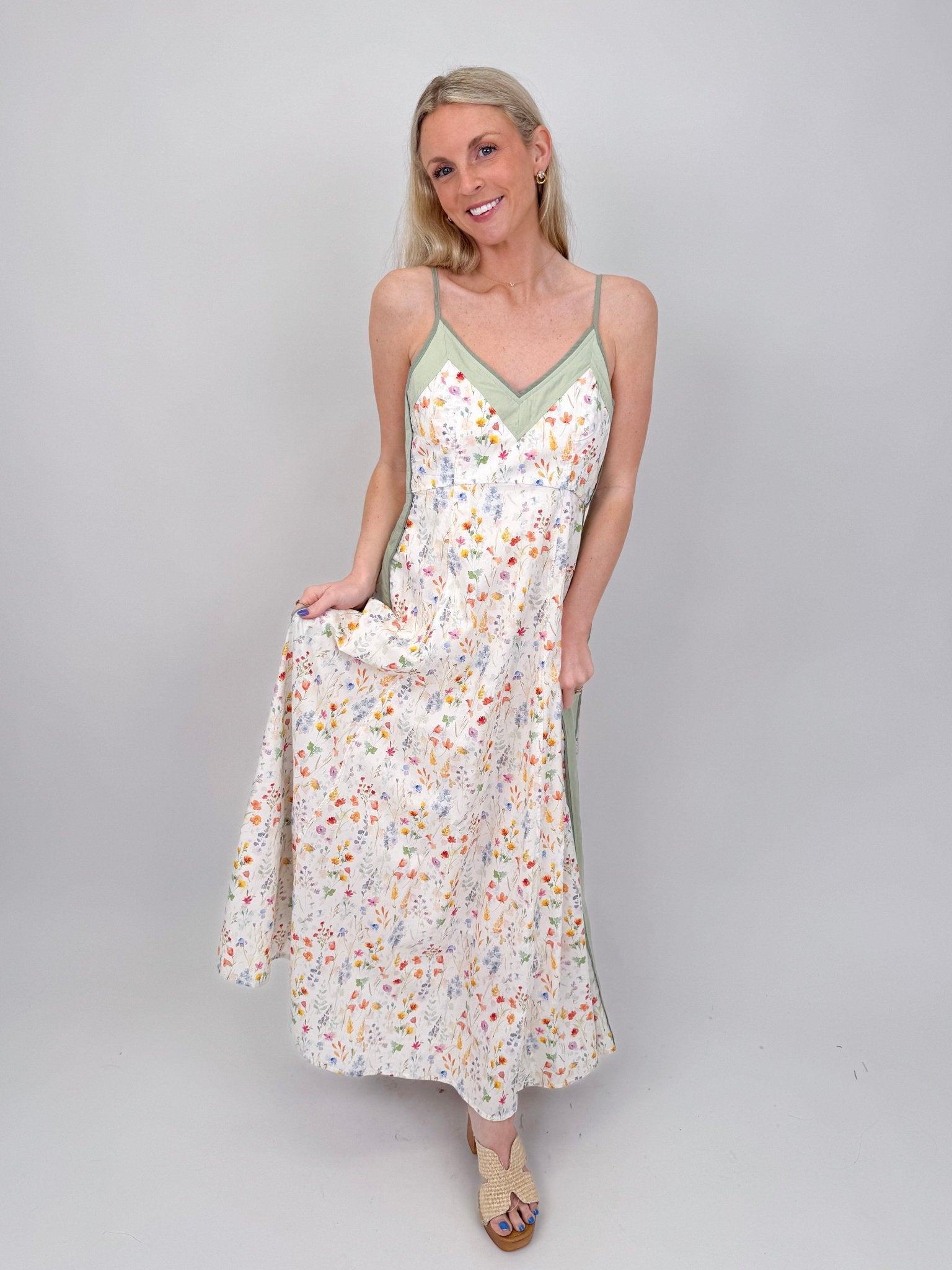 Hopes And Dreams Midi Dress - PAPER DOLL