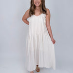 Elevated Summer Pleated Maxi Dress - PAPER DOLL