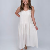 Elevated Summer Pleated Maxi Dress - PAPER DOLL