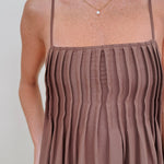 Liv Pintuck Midi Dress - PAPER DOLL