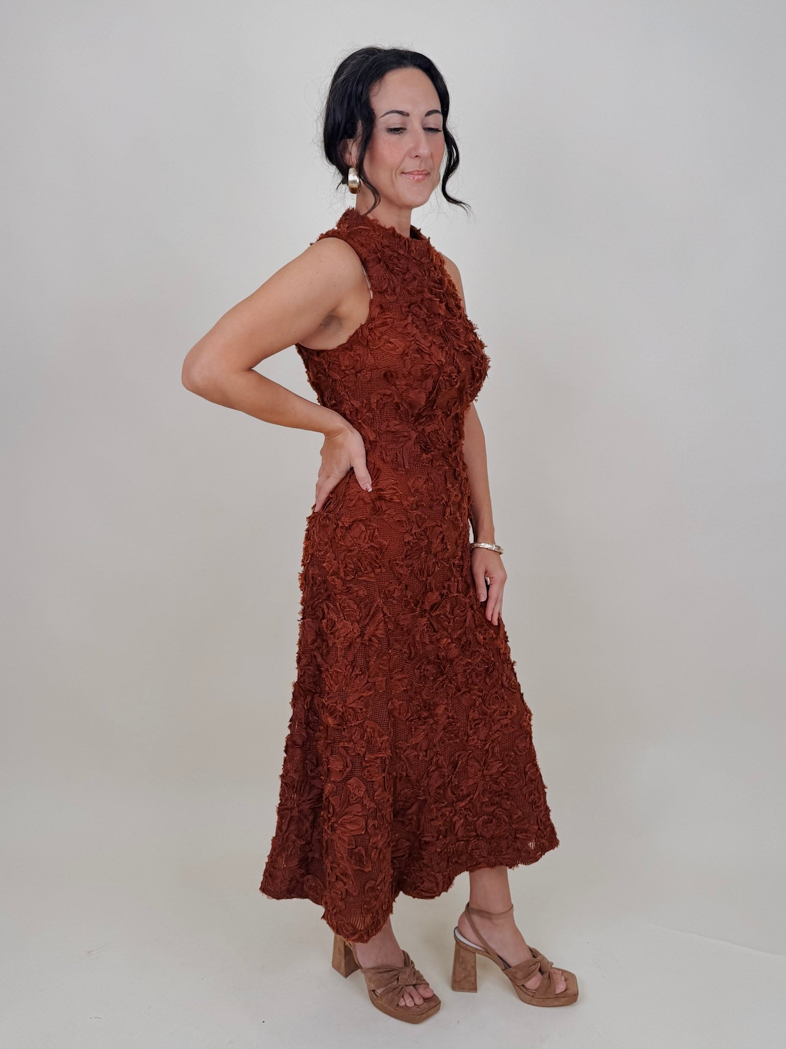 Russel Midi Dress - PAPER DOLL