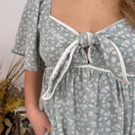 Streets of Joy Floral Midi Dress - PAPER DOLL