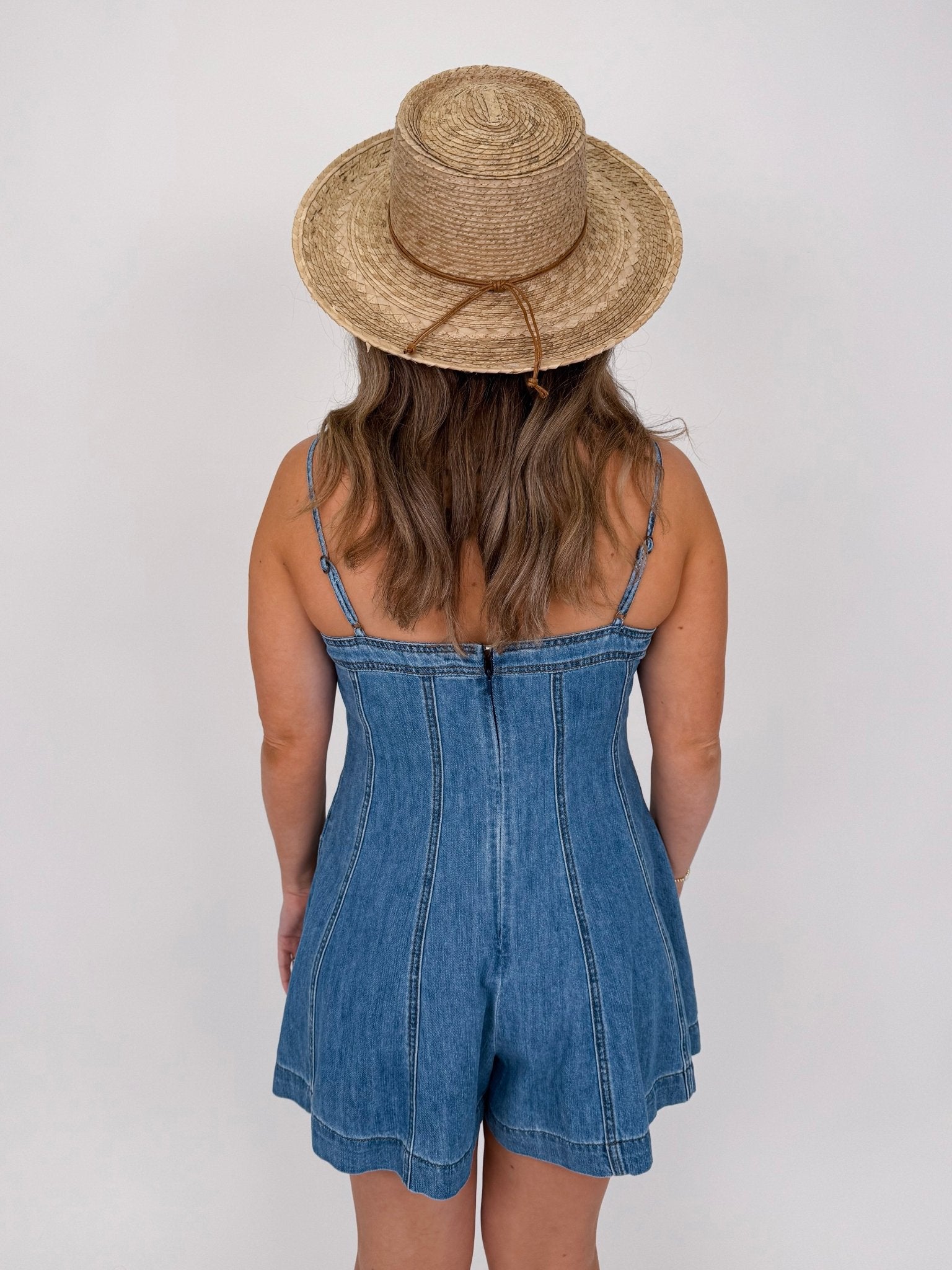 Leighton Paneled Romper - PAPER DOLL