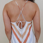 Sherri Lynn Wide Stripe Midi Dress - PAPER DOLL