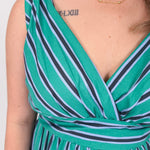 Naomi Stripe Tiered Maxi Dress - PAPER DOLL