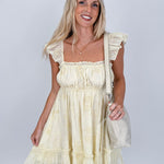 Ella Eyelet Babydoll Mini Dress - PAPER DOLL