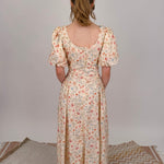 The Eleanor Floral Midi Dress - PAPER DOLL