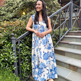 Not A Day Late Floral Maxi Dress - PAPER DOLL