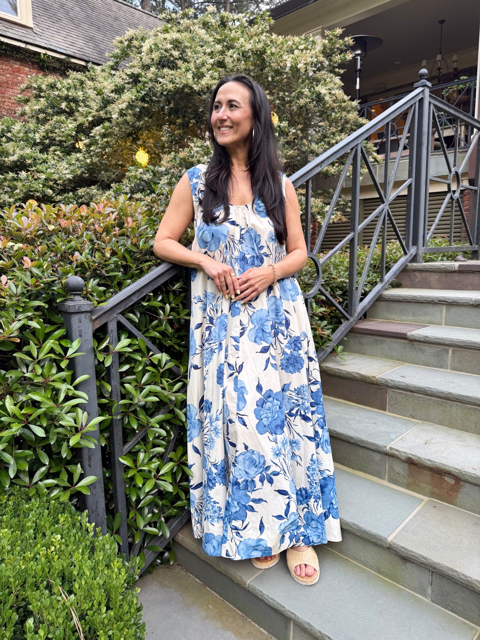 Not A Day Late Floral Maxi Dress - PAPER DOLL