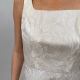 See It Through Flare Midi Dress - PAPER DOLL
