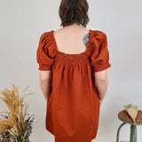 Katarina Puff Sleeve Mini Dress - PAPER DOLL