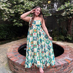 Arabella Flower Print Maxi Dress - PAPER DOLL