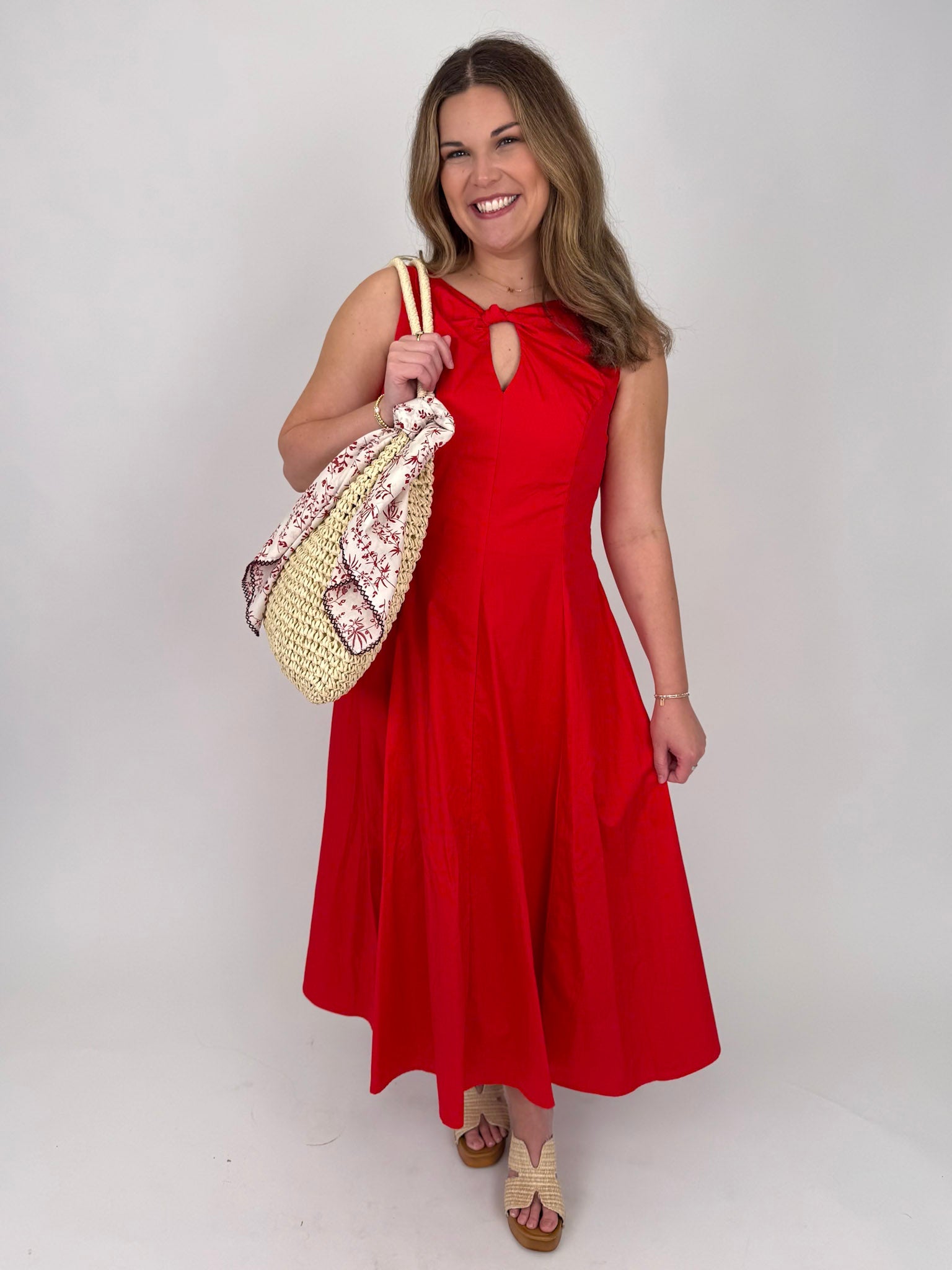 Take My Breath Away Midi Dress - PAPER DOLL