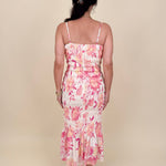 Dahlia Floral Midi Dress - PAPER DOLL