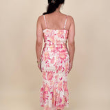 Dahlia Floral Midi Dress - PAPER DOLL