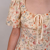 The Eleanor Floral Midi Dress - PAPER DOLL