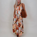 Laura Grace Pleated Midi Dress - PAPER DOLL