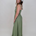 Adley Sweetheart Midi Dress - PAPER DOLL