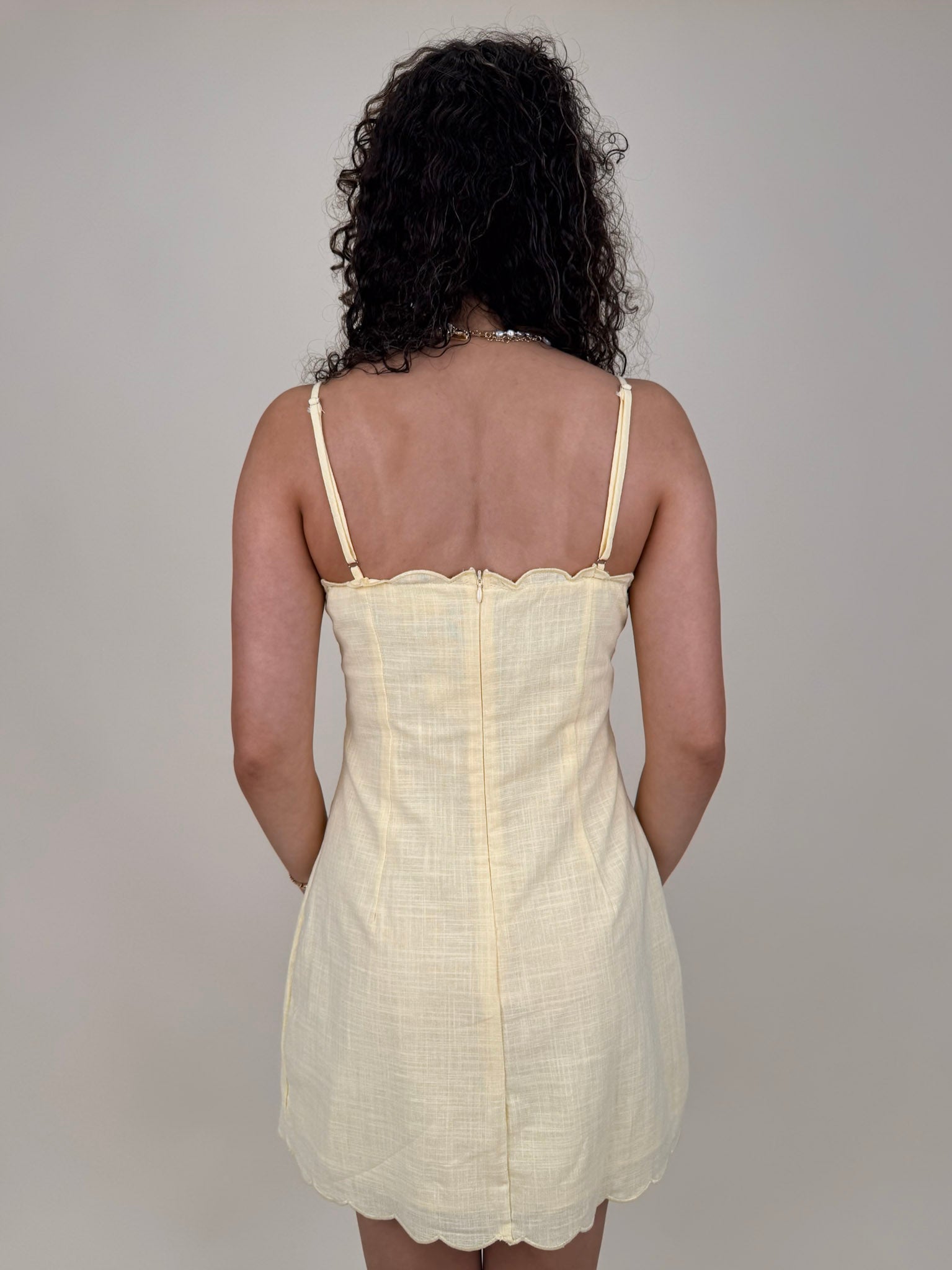 In The Details Mini Dress - PAPER DOLL