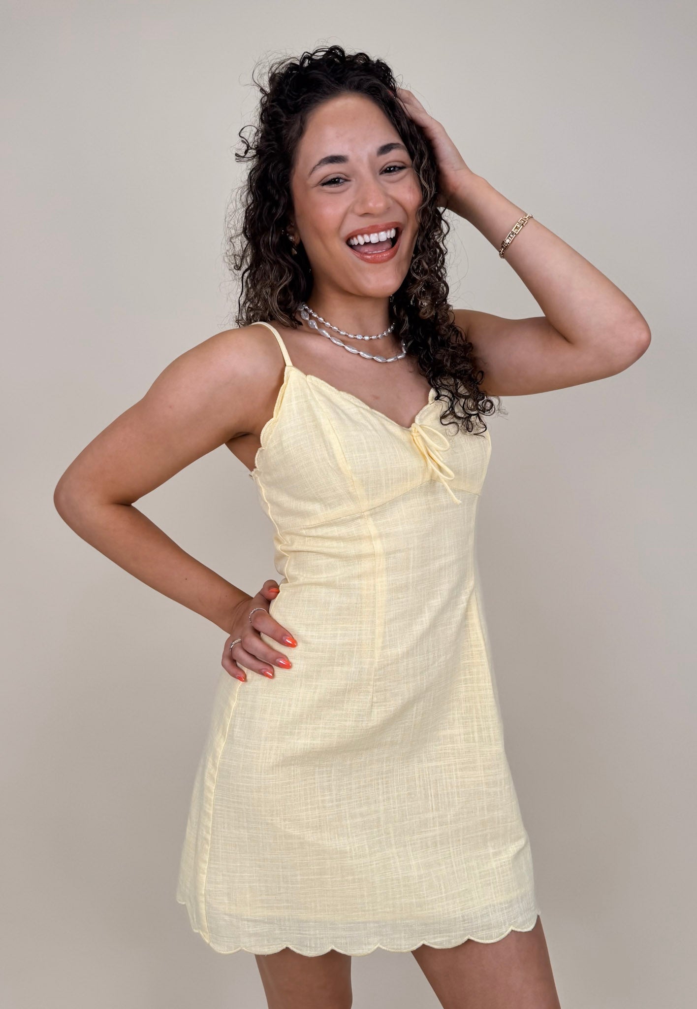 In The Details Mini Dress - PAPER DOLL