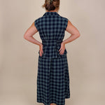 Dorothy Midi Check Dress - PAPER DOLL