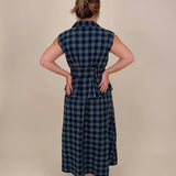 Dorothy Midi Check Dress - PAPER DOLL