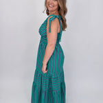 Naomi Stripe Tiered Maxi Dress - PAPER DOLL