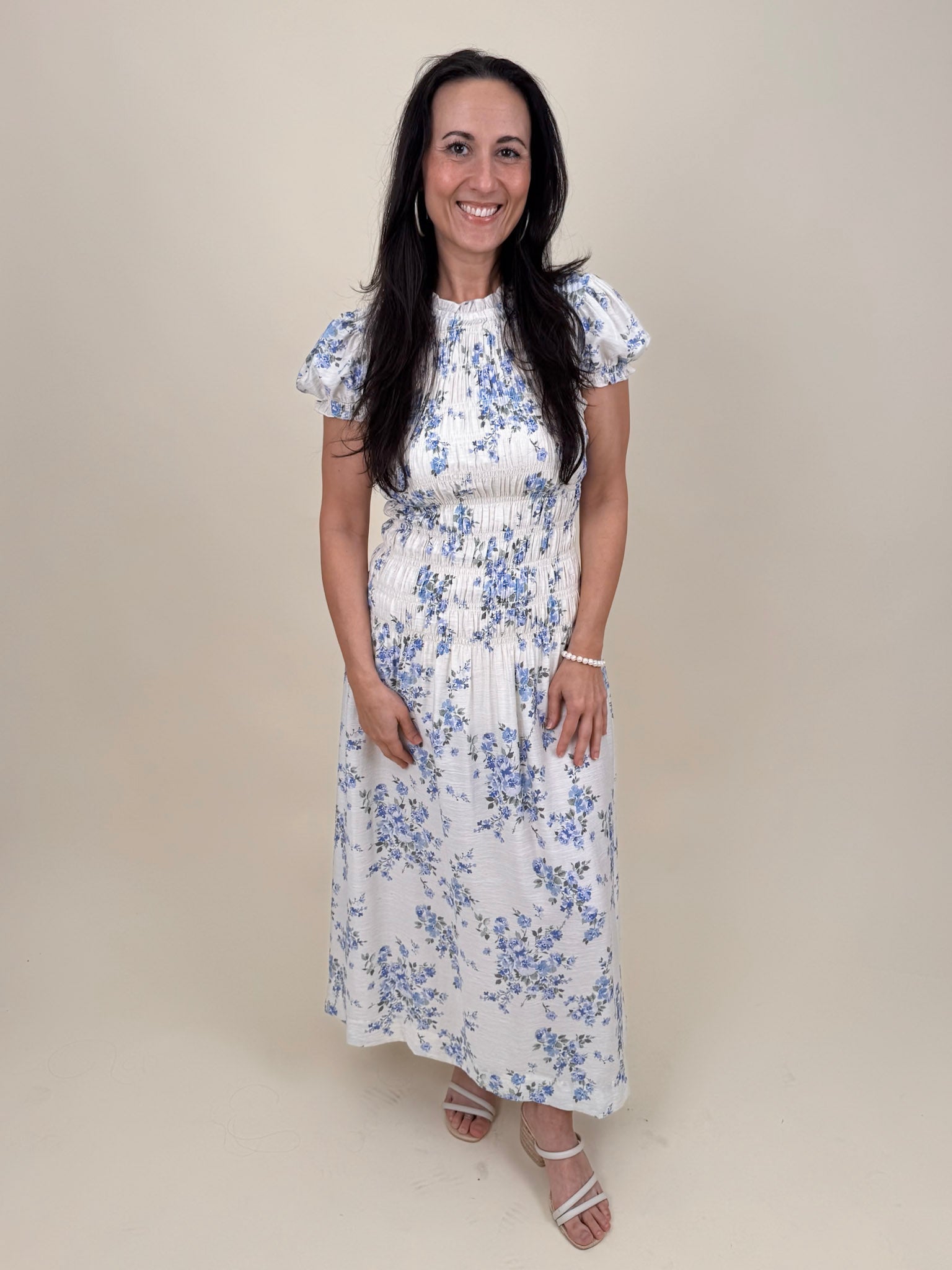 Lena Floral Maxi Dress - PAPER DOLL