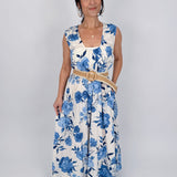 Not A Day Late Floral Maxi Dress - PAPER DOLL