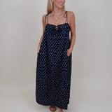 Kerry Polka Dot Midi Dress - PAPER DOLL