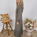 Jasmine Swiss Dot Maxi Dress - PAPER DOLL