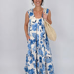 Not A Day Late Floral Maxi Dress - PAPER DOLL