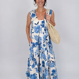Not A Day Late Floral Maxi Dress - PAPER DOLL