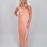 With Kindness Lace Detail Maxi Dress - PAPER DOLL