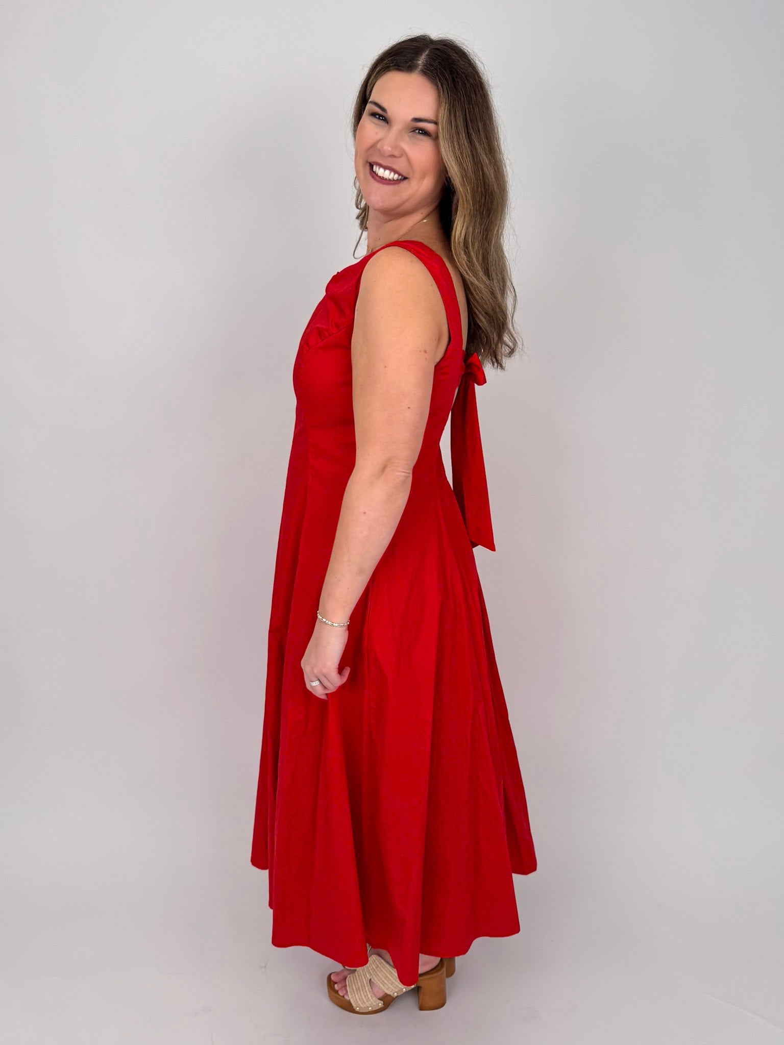 Take My Breath Away Midi Dress - PAPER DOLL