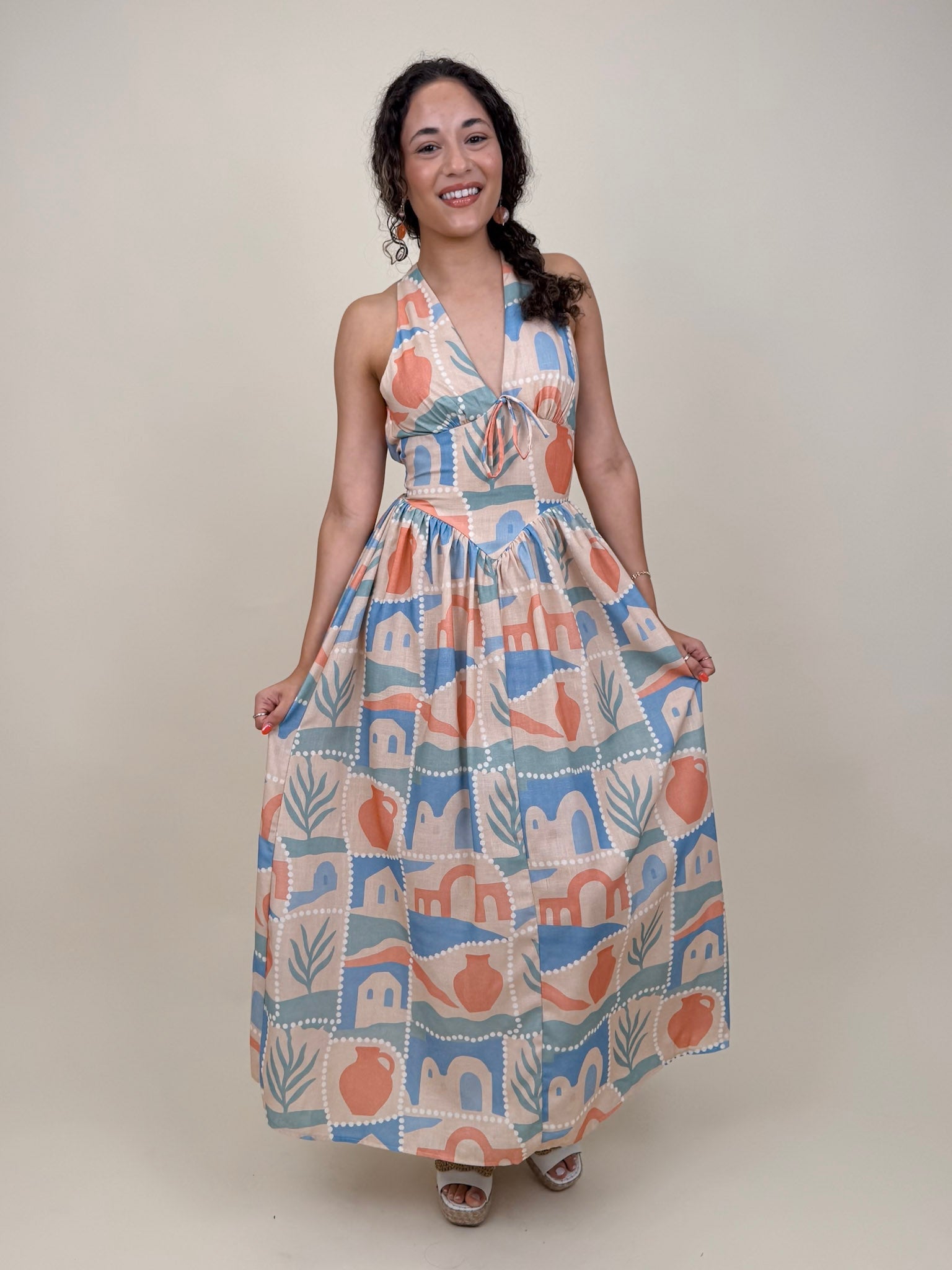 Off To Kokomo Maxi Dress - PAPER DOLL
