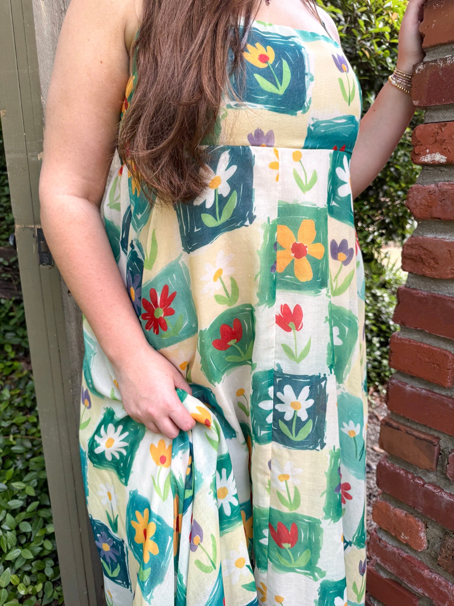 Arabella Flower Print Maxi Dress - PAPER DOLL