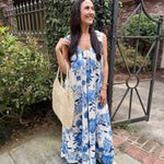 Not A Day Late Floral Maxi Dress - PAPER DOLL