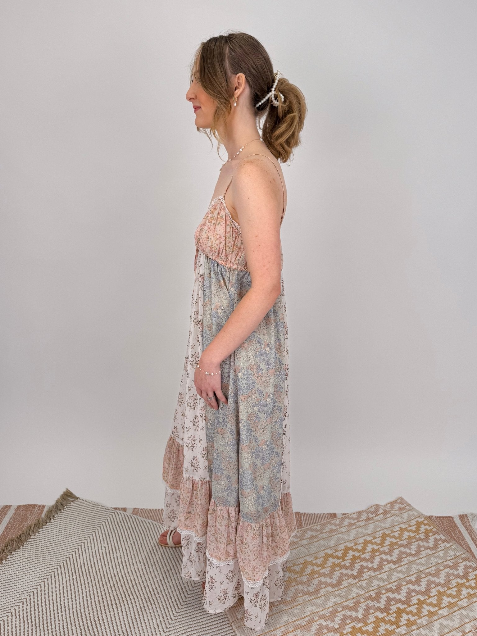 The Florence Multi Floral Dress - PAPER DOLL