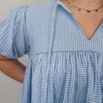 Country Charm Gingham Dress - PAPER DOLL