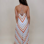 Sherri Lynn Wide Stripe Midi Dress - PAPER DOLL
