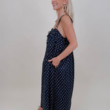 Kerry Polka Dot Midi Dress - PAPER DOLL